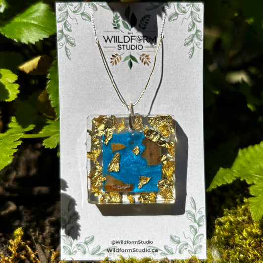 A Blue Hallow - Pendant
